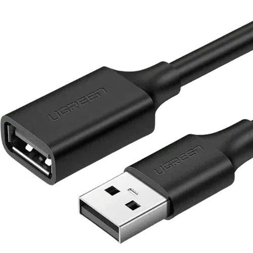 Câble USB 2.0 Ugreen 10317 Mâle vers Femelle 3m Noir