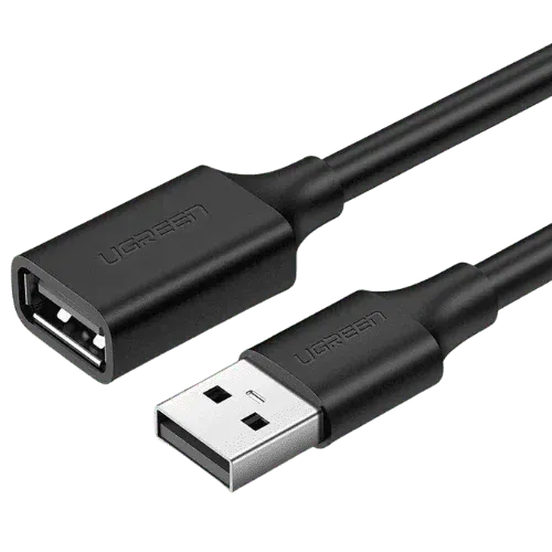 Câble USB 2.0 Ugreen 10318 Mâle vers Femelle 5m Noir
