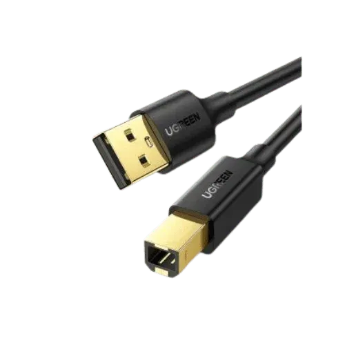 Câble USB 2.0 Ugreen 10350 USB-A vers USB-B 1.5m Noir