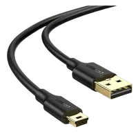 Câble USB 2.0 vers Mini USB Ugreen 10355 Mâle vers Mâle 1m Noir