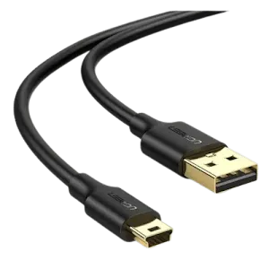 Câble USB 2.0 vers Mini USB Ugreen 10385 1.5m Noir
