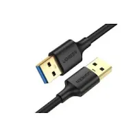 Câble USB 3.0 Ugreen 10371 Mâle vers Mâle 2m Noir