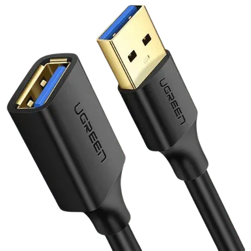 Câble USB 3.0 Ugreen 30126 Mâle vers Femelle 1.5m Noir