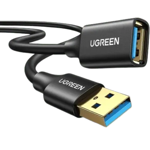 Câble USB 3.0 Ugreen 30127 Mâle vers Femelle 3m Noir