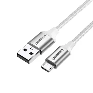 Câble USB-A vers Micro USB Ugreen 60151 1m Blanc