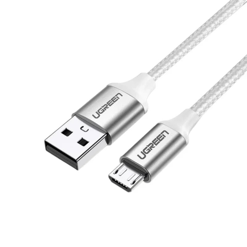Câble USB-A vers Micro USB Ugreen 60151 1m Blanc