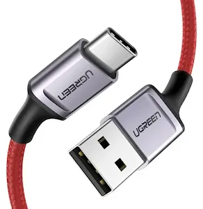 Câble USB-A vers USB-C Ugreen 20527 6A 100W 1m Rouge