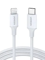 Câble USB-C vers Lightning Ugreen 10493 1m Blanc