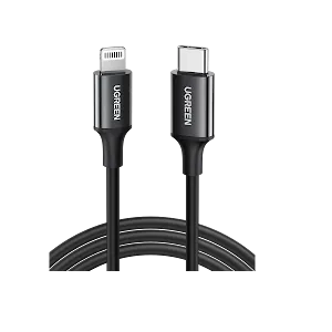 Câble USB-C vers Lightning Ugreen US171 60751 1m Noir