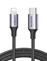 Câble USB-C vers Lightning Ugreen US304 60759 1m Noir