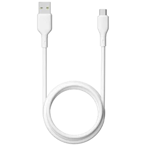 Câble USB-C vers USB-A Daiko CU-AC001DK1MWHS 1m Blanc