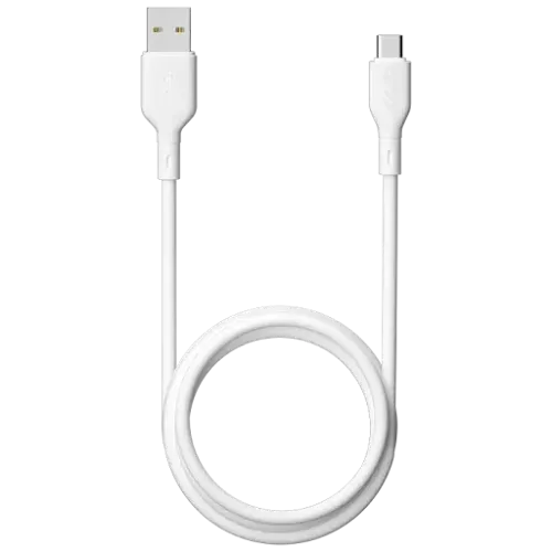 Câble USB-C vers USB-A Daiko CU-AC001DK1MWHS 1m Blanc
