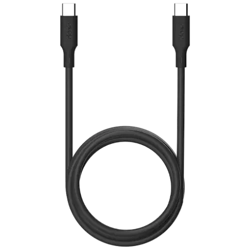 Câble USB-C vers USB-C Daiko CU-CC001DK1MWHT 1m Noir