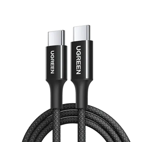 Câble USB-C vers USB-C Ugreen L502 65249 100W 1m Tressé