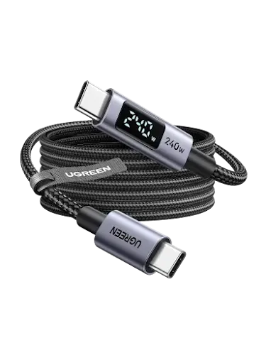 Câble USB-C vers USB-C Ugreen L530 65866 240W 1m Noir