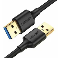 Cable USB 3.0 Ugreen 90576 Mle vers Mle 3m Noir