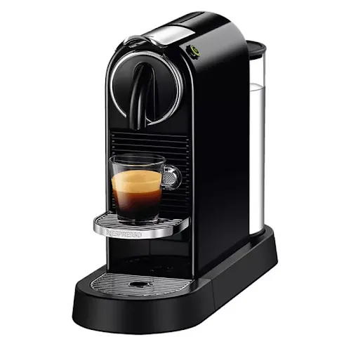 Cafetière à capsules Nespresso CitiZ D113 1260W 19 Bars Noir