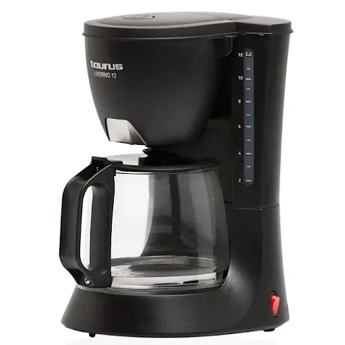 Cafetière à filtre Taurus Livorno 12 Tasses 680W