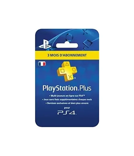 Carte d'abonnement PlayStation Plus