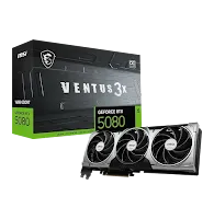 Carte graphique MSI GeForce RTX 5080 VENTUS 3X OC 16GB