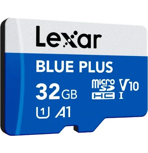 Carte mémoire Lexar BLUE PLUS 32 Go MicroSDHC