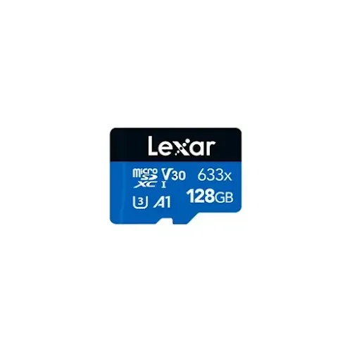 Carte mémoire Lexar High-Performance 633x 128 Go MicroSDXC