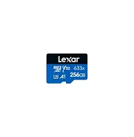 Carte mémoire Lexar High-Performance 633x 256 Go MicroSDXC