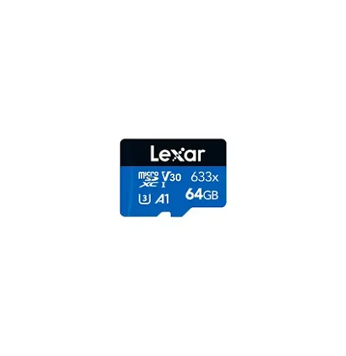Carte mémoire Lexar High-Performance 633x 64 Go MicroSDXC