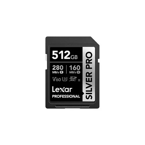 Carte mémoire Lexar Professional SILVER PRO 512 Go SDXC