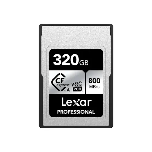 Carte mémoire Lexar Professional SILVER Series CFexpress Type A 320 Go