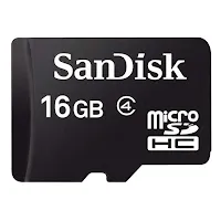 Carte mémoire SanDisk 16 Go MicroSDHC
