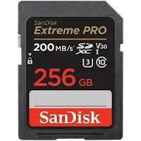 Carte mémoire SanDisk Extreme Pro 256 Go SDXC