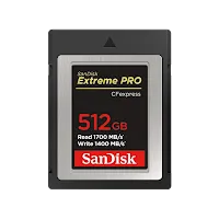 Carte mémoire SanDisk Extreme Pro 512 Go CFexpress Type B