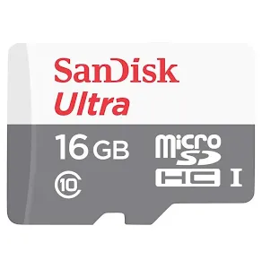 Carte mémoire SanDisk Ultra 16 Go MicroSDHC