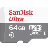 Carte mémoire SanDisk Ultra 64 Go MicroSDXC