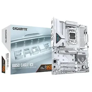 Carte mère Gigabyte B850 EAGLE ICE AM5 Blanc