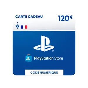 Carte prépayée PlayStation Store 120€