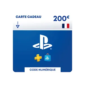 Carte prépayée PlayStation Store 200€