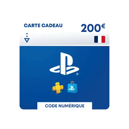 Carte prépayée PlayStation Store 200€