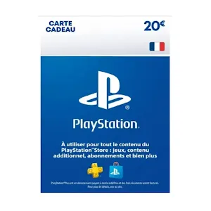 Carte prépayée PlayStation Store 20€