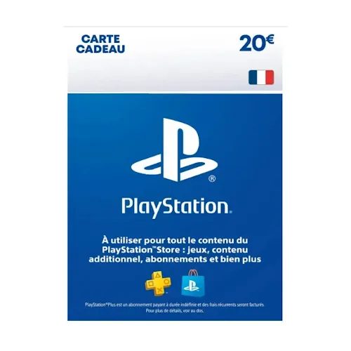 Carte prépayée PlayStation Store 20€