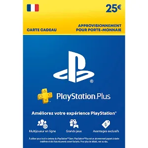 Carte prépayée PlayStation Store 25€