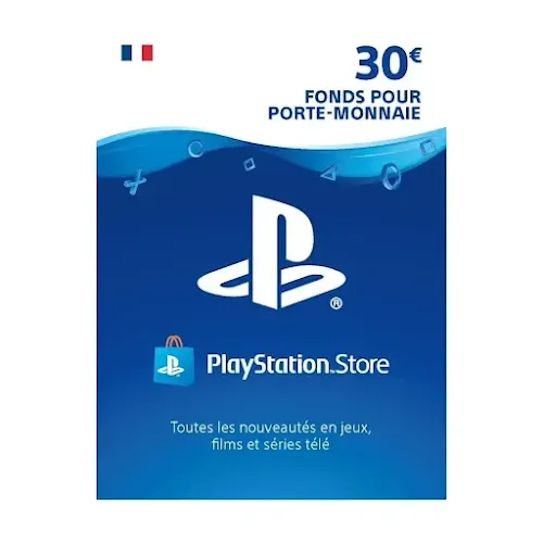 Carte prépayée PlayStation Store 30€