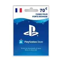 Carte prépayée PlayStation Store 70€