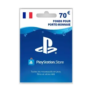 Carte prépayée PlayStation Store 70€