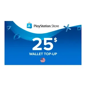 Carte prépayée Sony PlayStation Network 25$ US