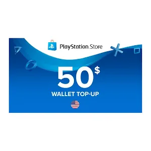Carte prépayée Sony PlayStation Network 50$ US
