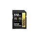 Carte SD Lexar Professional 1800x GOLD SDXC UHS-II 512 Go 280 MB/s