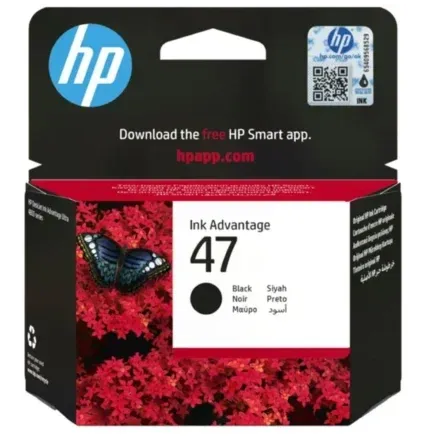 Cartouche Hp 47 Noir 6ZD21AE Hp Encre Original