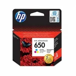 Cartouche Hp 650 Couleurs CZ102AE Hp Encre Original